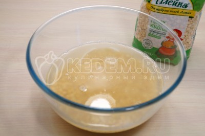 Гороховый суп-пюре с плавленым сыром