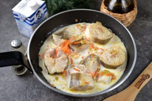 Хек в сливочном соусе Хек в сливочном соусе