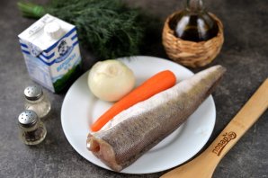 Хек в сливочном соусе Хек в сливочном соусе