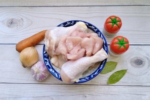 Холодец "Чесночный" с желатином