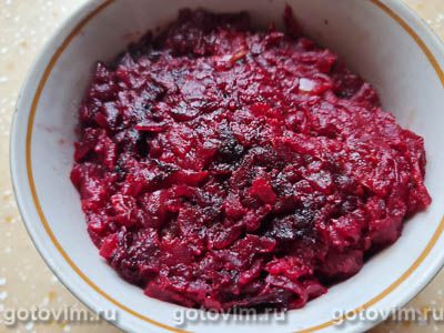 Икра из свеклы с луком и томатной пастой