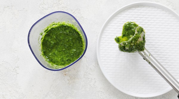 Картофельный салат с лимоными огурчиками и песто из петрушки, пошаговый рецепт с фото Картофельный салат с лимоными огурчиками и песто из петрушки, пошаговый рецепт с фото