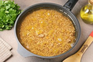 Каша гречневая с говядиной