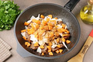 Каша гречневая с говядиной