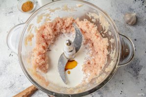 Колбаса куриная домашняя быстрого приготовления