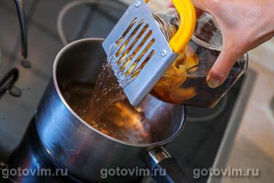 Компот из ежевики с яблоками