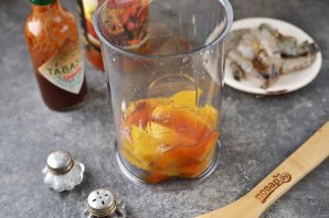 Креветки с манговым соусом Креветки с манговым соусом