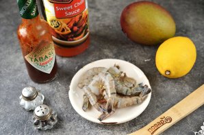 Креветки с манговым соусом Креветки с манговым соусом