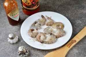 Креветки с манговым соусом Креветки с манговым соусом