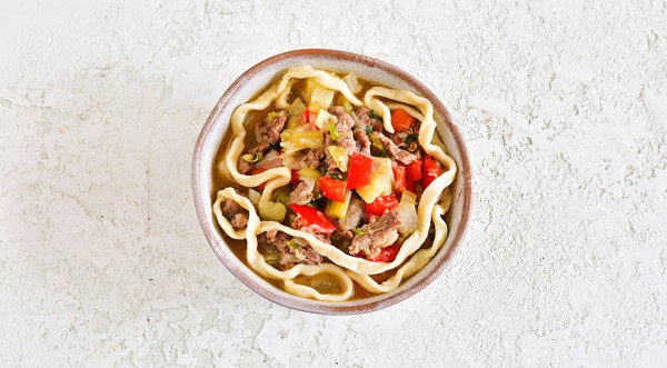 Лагман в мультиварке, пошаговый рецепт с фото