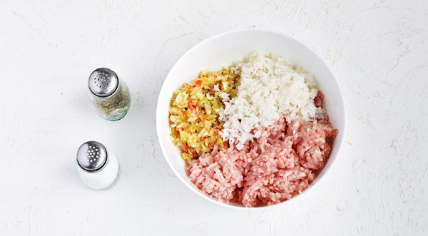 Ленивые голубцы из куриного фарша, пошаговый рецепт с фото