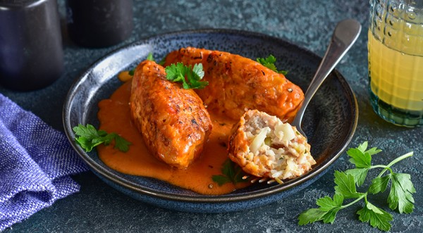 Ленивые голубцы из куриного фарша, пошаговый рецепт с фото