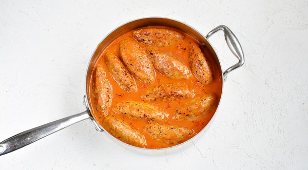 Ленивые голубцы из куриного фарша, пошаговый рецепт с фото