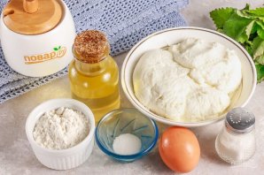 Ленивые вареники в духовке