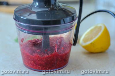 Лимонад из красной смородины с газировкой Лимонад из красной смородины с газировкой