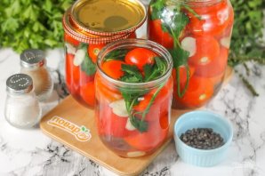 "Мамины" помидоры на зиму без уксуса