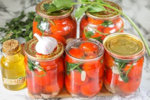 "Мамины" помидоры на зиму без уксуса