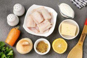 Минтай под шубой Минтай под шубой