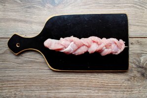 Мясные "косички" из свинины