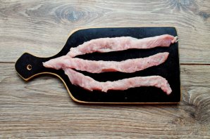 Мясные "косички" из свинины