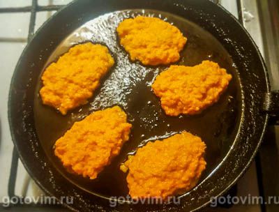 Морковные оладьи Морковные оладьи