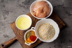 Наггетсы в духовке без масла Наггетсы в духовке без масла