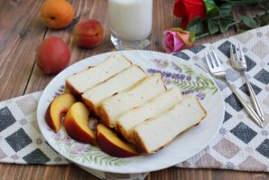 Нежная творожная запеканка с йогуртом