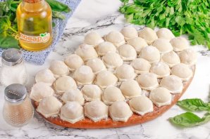 Пельмени на 1 килограмм фарша