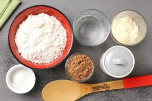 Пирог из майонеза