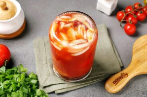 Помидоры на зиму в томатной пасте