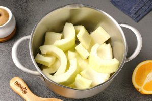 Повидло из кабачков с апельсином на зиму