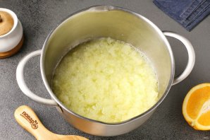 Повидло из кабачков с апельсином на зиму