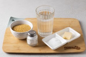 Пшеничная каша на воде Пшеничная каша на воде