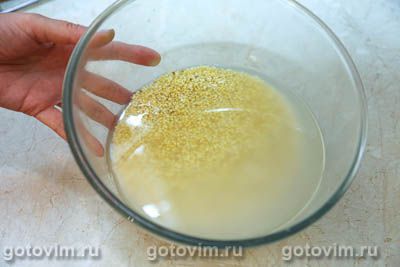 Пшенная каша с бананами