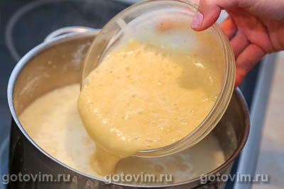 Пшенная каша с бананами