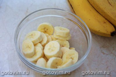 Пшенная каша с бананами