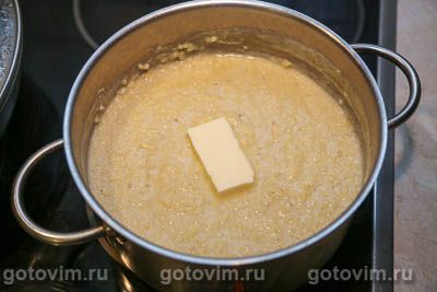 Пшенная каша с бананами