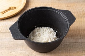 Рисовая каша на овсяном молоке Рисовая каша на овсяном молоке