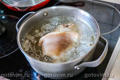 Рулька варено-запеченная с глазурью из облепихи Рулька варено-запеченная с глазурью из облепихи