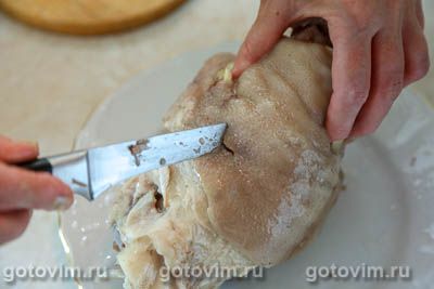 Рулька варено-запеченная с глазурью из облепихи Рулька варено-запеченная с глазурью из облепихи