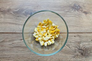 Салат из копченого судака