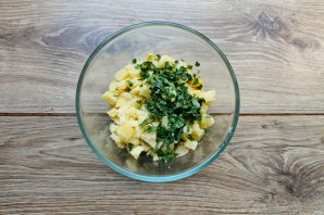 Салат из копченого судака