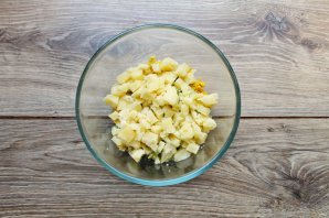 Салат из копченого судака