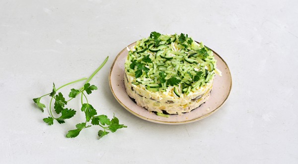 Салат с грибами и плавленым сыром, пошаговый рецепт с фото Салат с грибами и плавленым сыром, пошаговый рецепт с фото