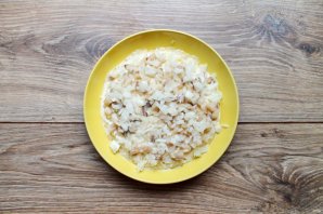 Селёдка под шубой с двумя видами рыбы