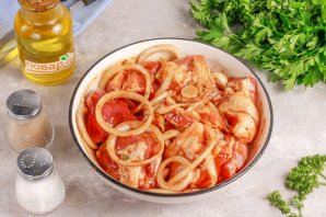 Шашлык из свинины под кисло-сладким соусом