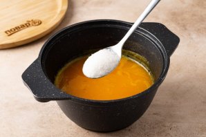 Сок из тыквы с апельсином на зиму