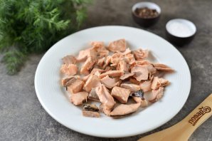 Суп из горбуши с рисом Суп из горбуши с рисом