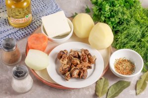 Суп из виноградных улиток