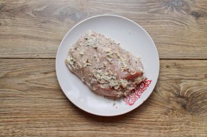 Свинина шприцованная сливками